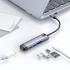 Mcdodo HU-7740 6 in 1 Hub, Aluminum Allow + Nylon Materials, HDMI, USB-A3.0 x2, VGA, USB-C (PD 100W), SD/TF Card Slot